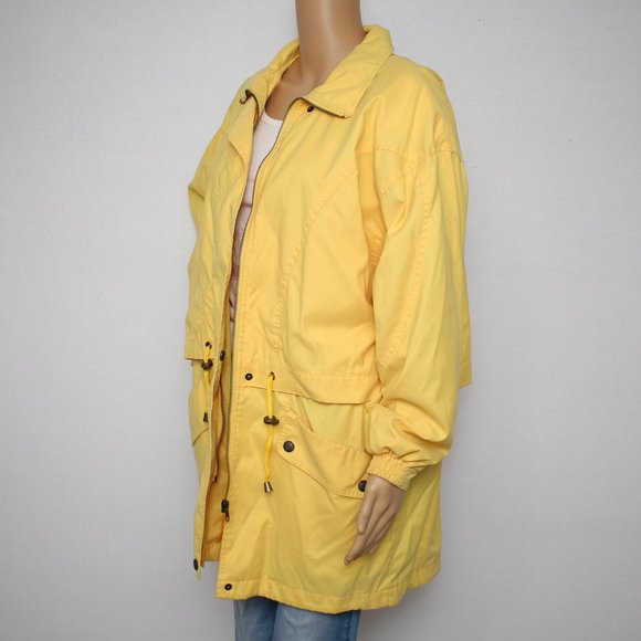 Aeros Yellow Oversized Utility Jacket XS - Picture 3 of 13